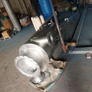 定制側(cè)進上出氣水分離器dn100 pn16法蘭連接油氣分離